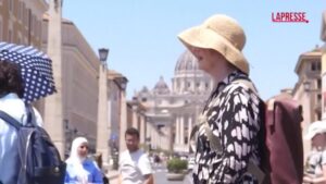 Roma, emergenza caldo: la Croce Rossa allestisce tende climatizzate