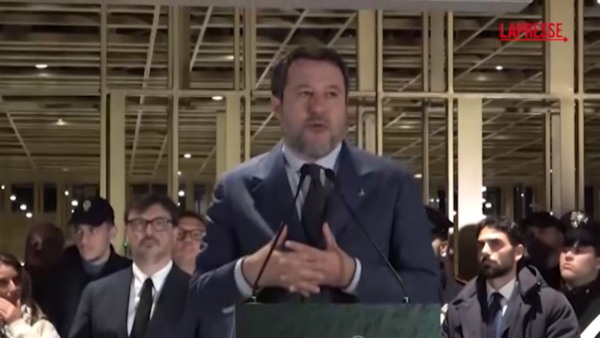 Metro C, Salvini: “Ci sono metro che uniscono e ponti che dividono non capisco perchè”